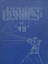 Barryton High School 1949 yearbook cover photo