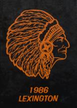 Gonzales High School 1986 yearbook cover photo