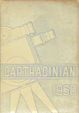 Carthage High School 1950 yearbook cover photo