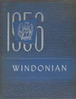 Windham High School 1956 yearbook cover photo