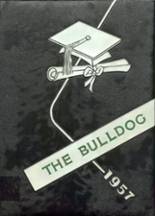Madison High School 1957 yearbook cover photo