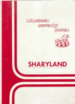 Sharyland High School 1977 yearbook cover photo