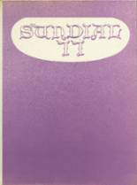 Sunset High School 1977 yearbook cover photo