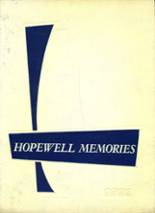Hopewell High School 1959 yearbook cover photo
