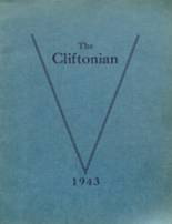 Clifton Springs High School 1943 yearbook cover photo