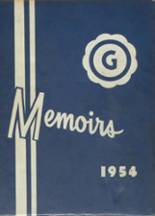 Clarke County High School 1954 yearbook cover photo