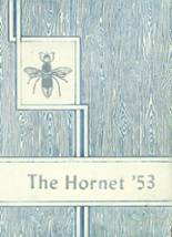 Horton High School 1953 yearbook cover photo