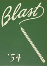 1954 Greenway High School Yearbook from Coleraine, Minnesota cover image
