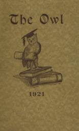 Gilman High School 1921 yearbook cover photo