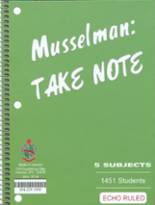 Musselman High School 2014 yearbook cover photo