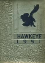 Hanover Area Junior-Senior High School 1951 yearbook cover photo