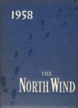 North Wilkes High School 1958 yearbook cover photo