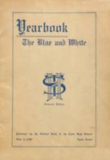 John Tyler High School 1909 yearbook cover photo