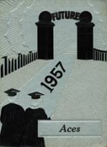 Bennet High School 1957 yearbook cover photo