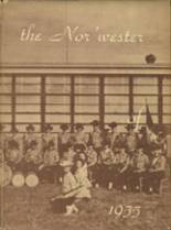 Northwest High School 1955 yearbook cover photo