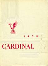 Macksburg High School 1959 yearbook cover photo