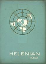 St. Helena High School 1961 yearbook cover photo