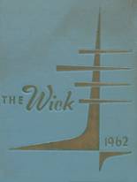 Wickliffe High School 1962 yearbook cover photo