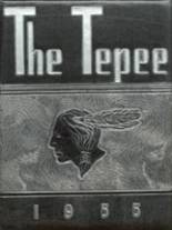 1955 Colchester High School Yearbook from Colchester, Illinois cover image