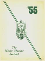 1955 Leadville High School Yearbook from Leadville, Colorado cover image