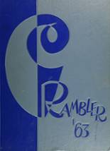 1963 Alexander Ramsey Senior High School  Yearbook from Roseville, Minnesota cover image
