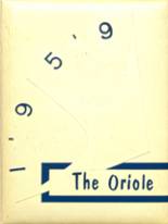 Osseo High School 1959 yearbook cover photo