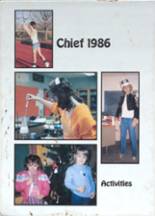 Grand Saline High School 1986 yearbook cover photo