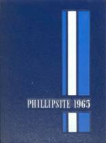 Wendell Phillips High School 1965 yearbook cover photo