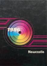 Newcastle High School 1986 yearbook cover photo