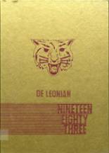 DeLeon High School 1983 yearbook cover photo