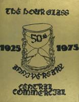 Central Commercial High School 1975 yearbook cover photo