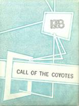 Carpenter High School 1958 yearbook cover photo
