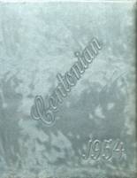 1954 Central High School Yearbook from Clifton, Illinois cover image