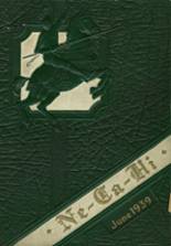 New Castle High School 1939 yearbook cover photo