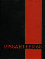 Pisgah High School 1968 yearbook cover photo