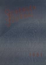 Schenley High School 1951 yearbook cover photo