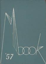 1957 Monroe High School Yearbook from Monroe, Wisconsin cover image