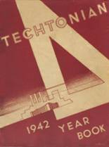 Buffalo Technical High School 1942 yearbook cover photo