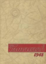North Central High School 1948 yearbook cover photo