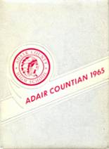 Adair County High School 1965 yearbook cover photo