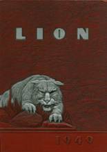 Leo High School 1949 yearbook cover photo