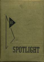 Boonville High School 1961 yearbook cover photo