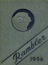 Fraser High School 1956 yearbook cover photo