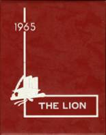 Lansing High School 1965 yearbook cover photo