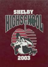 Shelby High School 2003 yearbook cover photo