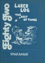 Shakamak High School 1982 yearbook cover photo