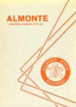 Almont High School 1966 yearbook cover photo