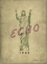 Central Catholic High School 1945 yearbook cover photo