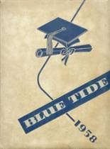 Ludowici High School 1958 yearbook cover photo