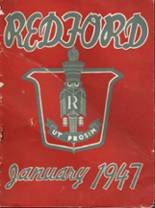 Redford High School 1947 yearbook cover photo